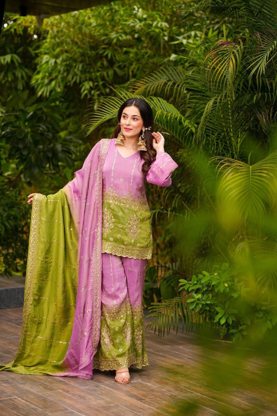 NOORZAIT HEAVY KURTA SET