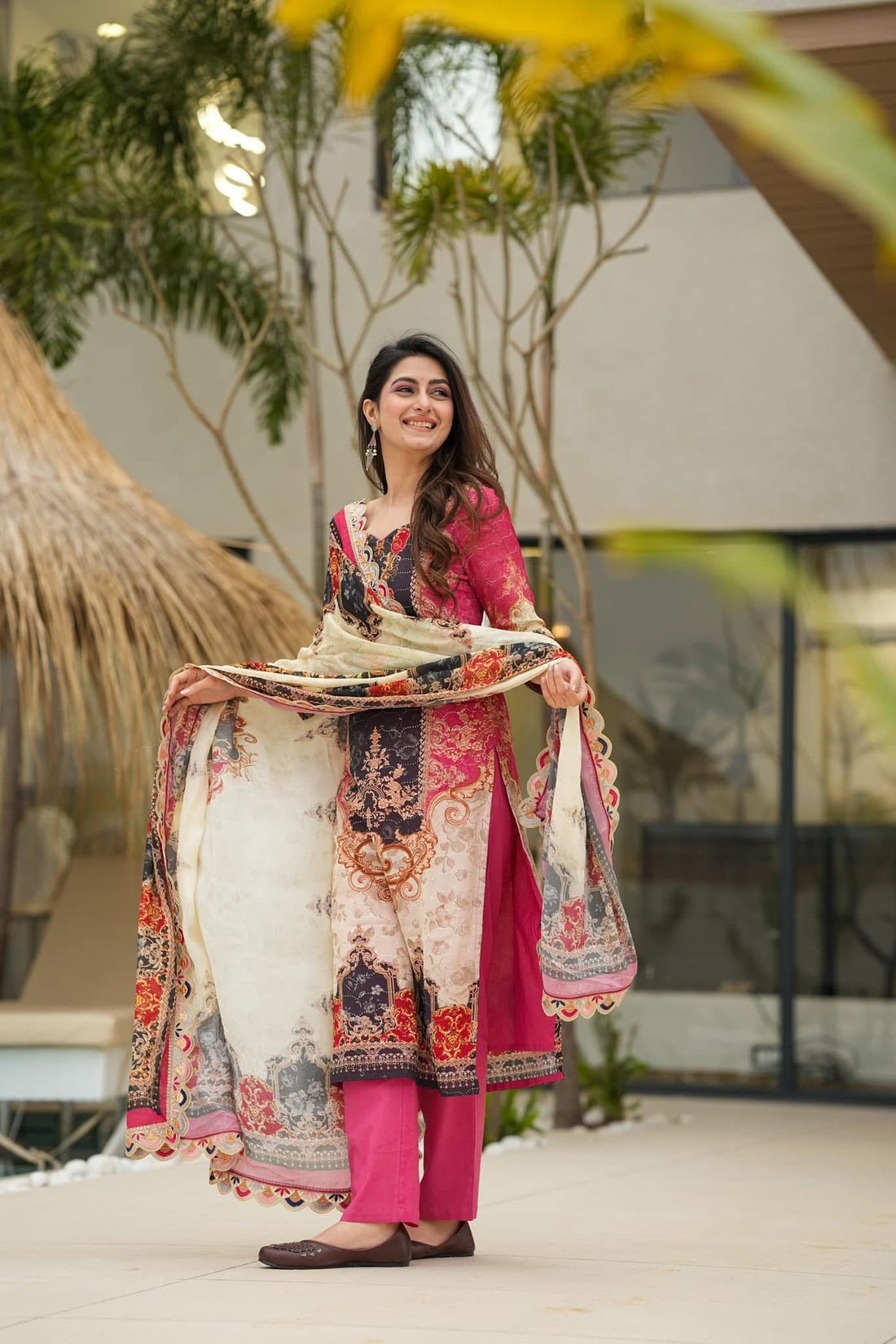 SAADHVI MUSLIN SUIT SET