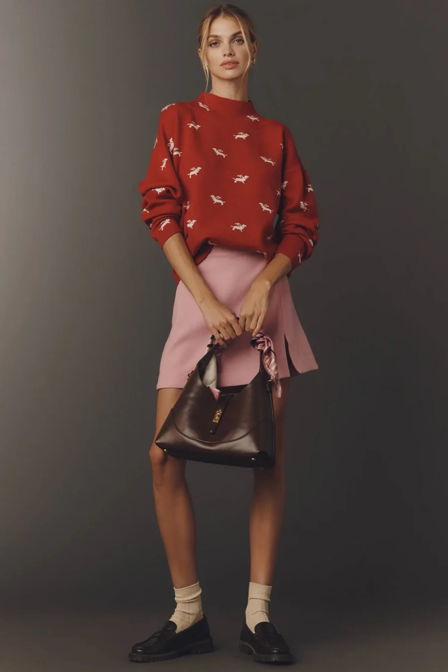 THE CARYS MOCK NECK SWEATER BY SOHO