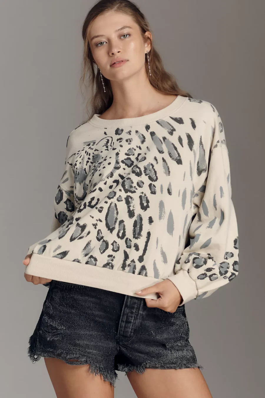 BY SOHO CHENILLE SWEATSHIRT