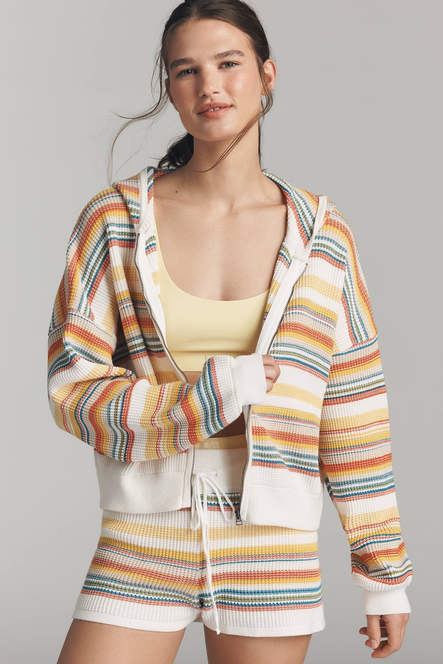 DAILY PRACTICE ZIP-UP CARDIGAN HOODIE MATCHING 2 PIECE SET