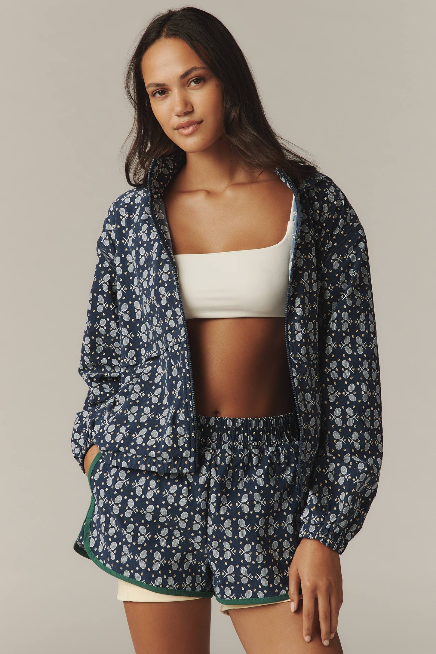 TRETORN X SOHO BOUTIQUE ZIP-UP HOODIE MATCHING 2 PIECE SET