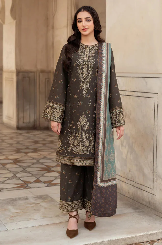3PC LAWN EMBROIDERED SUIT