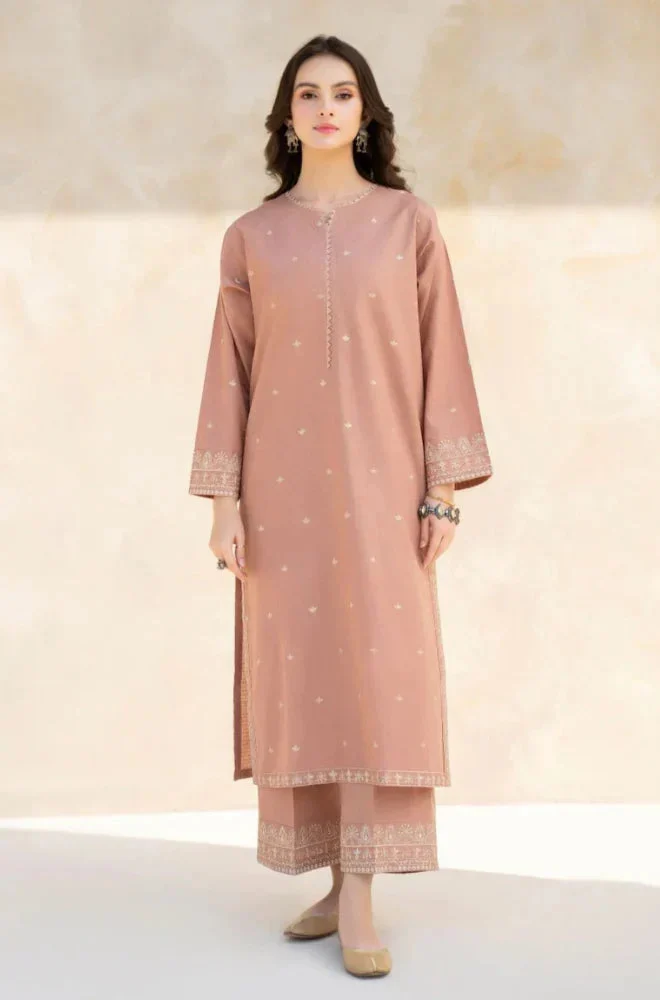 JAZIM 2PC LAWN EMBROIDERED SUIT