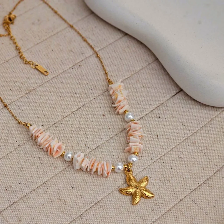 Starfish Pastel Necklace
