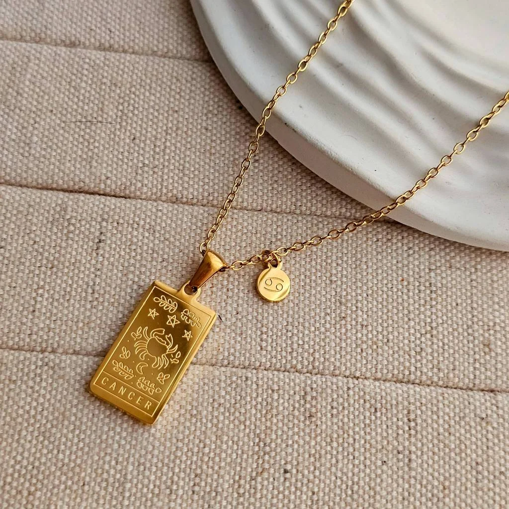 Zodiac Sign Necklaces - Cancer