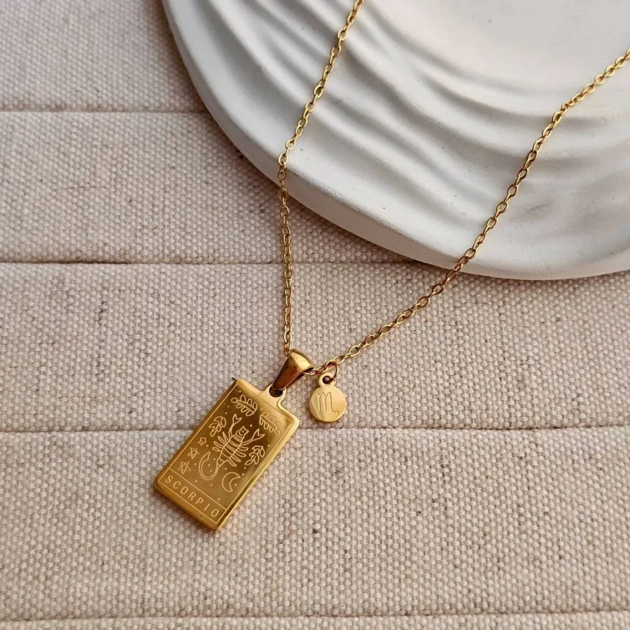 Zodiac Sign Necklaces - Scorpio