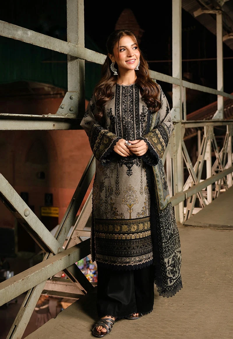 PRINTED EMBROIDERED LAWN 3 PCS